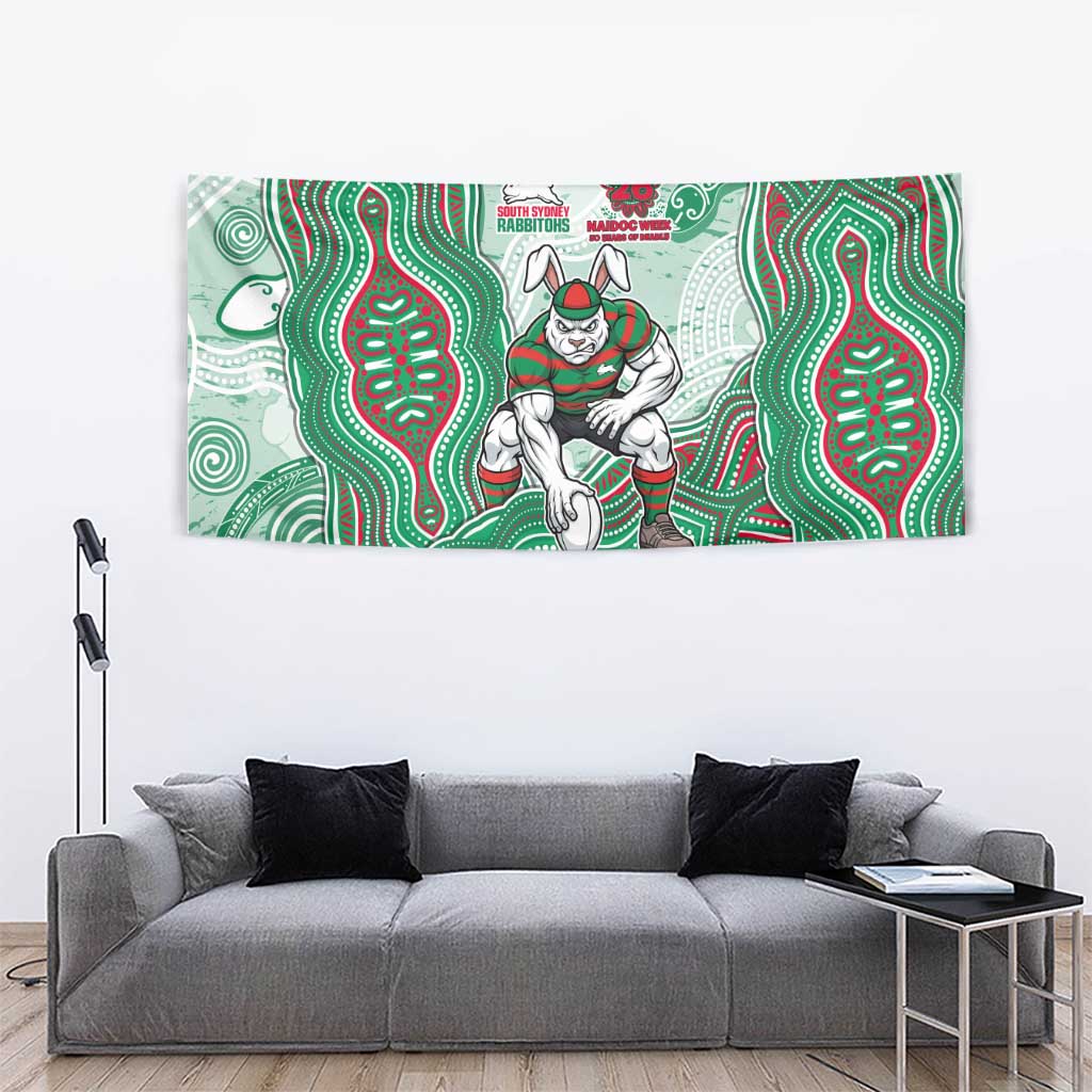 South Sydney Rabbitohs NAIDOC Week 2026 Tapestry First Nations of Australia Aboriginal Mascot Rugby