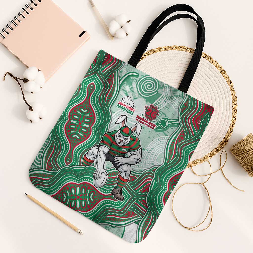 South Sydney Rabbitohs NAIDOC Week 2026 Tote Bag First Nations of Australia Aboriginal Mascot Rugby