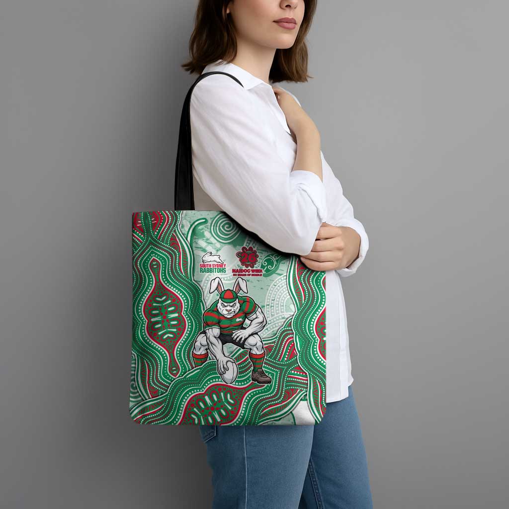 South Sydney Rabbitohs NAIDOC Week 2026 Tote Bag First Nations of Australia Aboriginal Mascot Rugby