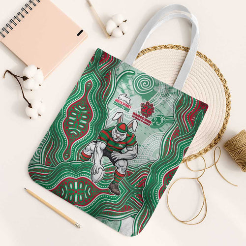 South Sydney Rabbitohs NAIDOC Week 2026 Tote Bag First Nations of Australia Aboriginal Mascot Rugby