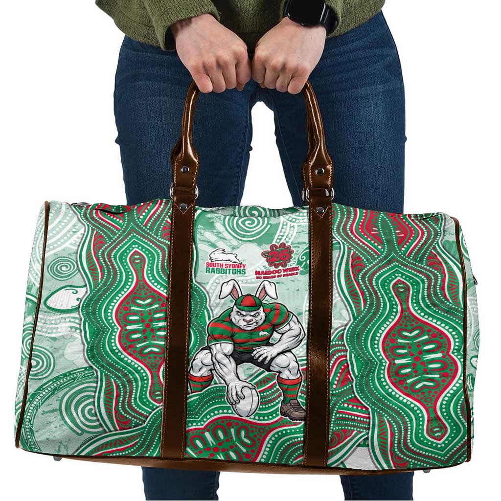 South Sydney Rabbitohs NAIDOC Week 2026 Travel Bag First Nations of Australia Aboriginal Mascot Rugby