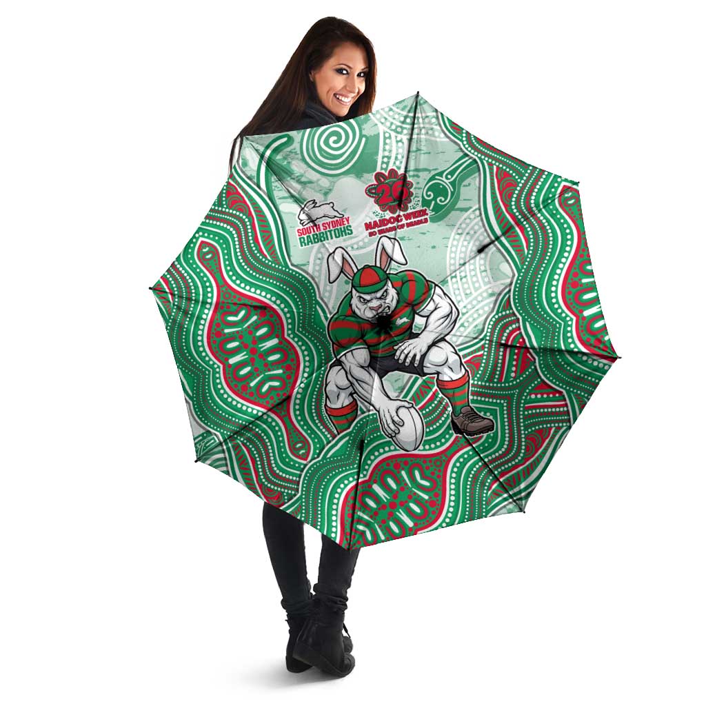 South Sydney Rabbitohs NAIDOC Week 2026 Umbrella First Nations of Australia Aboriginal Mascot Rugby