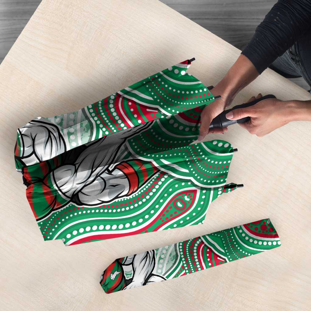South Sydney Rabbitohs NAIDOC Week 2026 Umbrella First Nations of Australia Aboriginal Mascot Rugby