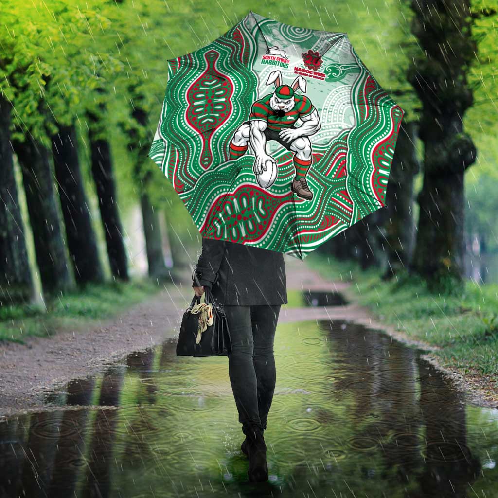 South Sydney Rabbitohs NAIDOC Week 2026 Umbrella First Nations of Australia Aboriginal Mascot Rugby