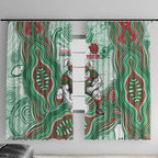 South Sydney Rabbitohs NAIDOC Week 2026 Window Curtain First Nations of Australia Aboriginal Mascot Rugby