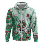 South Sydney Rabbitohs NAIDOC Week 2026 Zip Hoodie First Nations of Australia Aboriginal Mascot Rugby