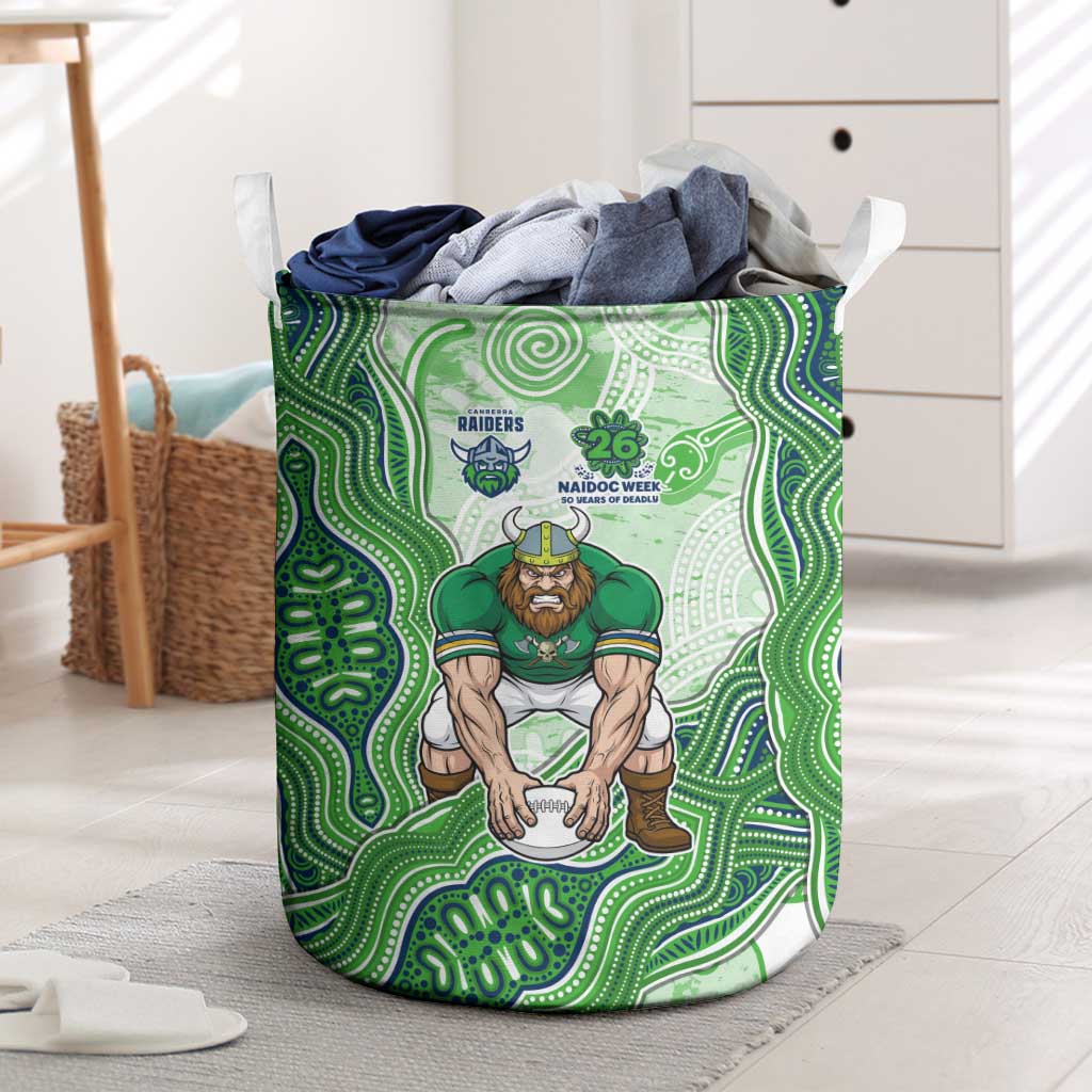 Canberra Raiders NAIDOC Week 2026 Laundry Basket First Nations of Australia Aboriginal Mascot Rugby