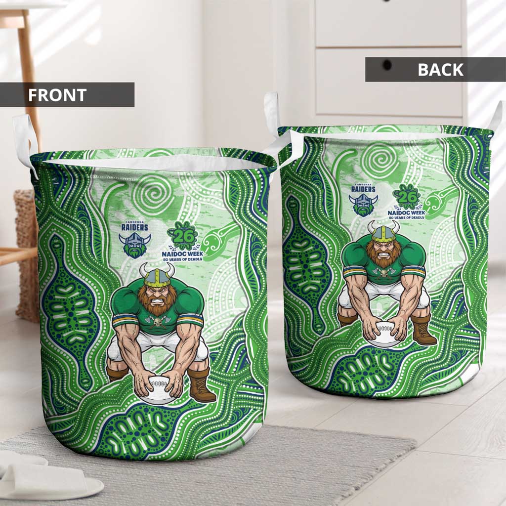 Canberra Raiders NAIDOC Week 2026 Laundry Basket First Nations of Australia Aboriginal Mascot Rugby
