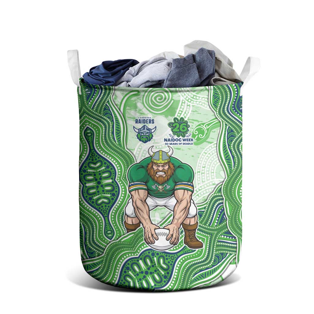 Canberra Raiders NAIDOC Week 2026 Laundry Basket First Nations of Australia Aboriginal Mascot Rugby
