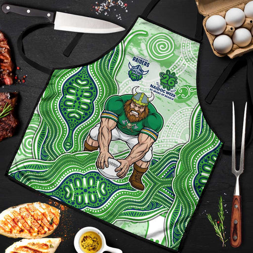 Canberra Raiders NAIDOC Week 2026 Apron First Nations of Australia Aboriginal Mascot Rugby