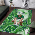 Canberra Raiders NAIDOC Week 2026 Area Rug First Nations of Australia Aboriginal Mascot Rugby