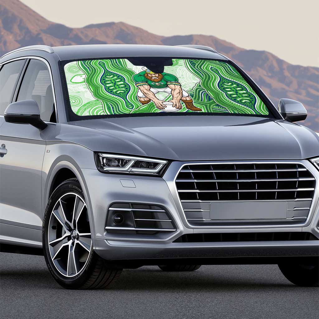 Canberra Raiders NAIDOC Week 2026 Auto Sun Shade First Nations of Australia Aboriginal Mascot Rugby