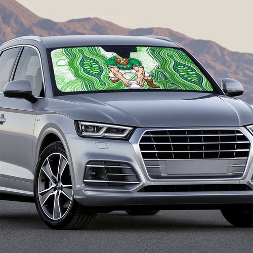 Canberra Raiders NAIDOC Week 2026 Auto Sun Shade First Nations of Australia Aboriginal Mascot Rugby