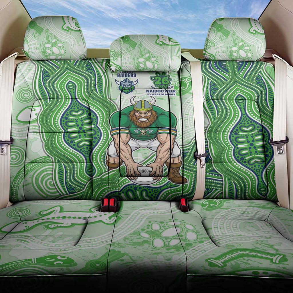 Canberra Raiders NAIDOC Week 2026 Back Car Seat Cover First Nations of Australia Aboriginal Mascot Rugby