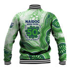 Canberra Raiders NAIDOC Week 2026 Baseball Jacket First Nations of Australia Aboriginal Mascot Rugby