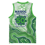 Canberra Raiders NAIDOC Week 2026 Basketball Jersey First Nations of Australia Aboriginal Mascot Rugby