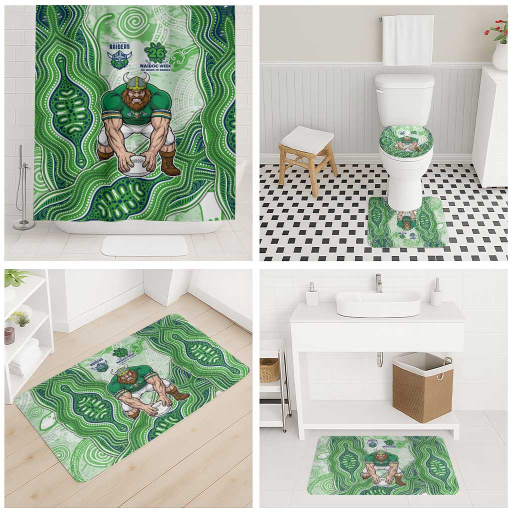 Canberra Raiders NAIDOC Week 2026 Bathroom Set First Nations of Australia Aboriginal Mascot Rugby
