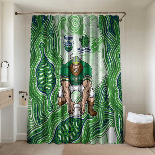 Canberra Raiders NAIDOC Week 2026 Bathroom Set First Nations of Australia Aboriginal Mascot Rugby