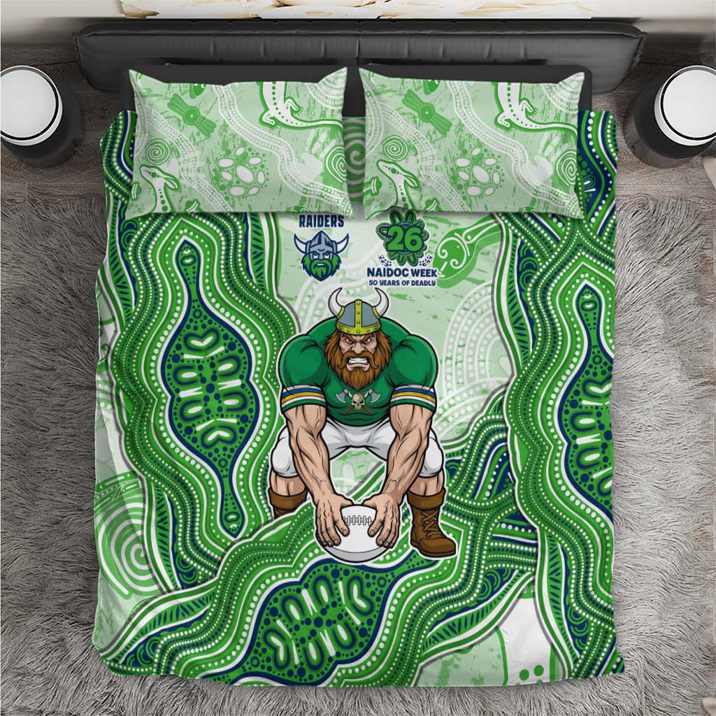 Canberra Raiders NAIDOC Week 2026 Bedding Set First Nations of Australia Aboriginal Mascot Rugby