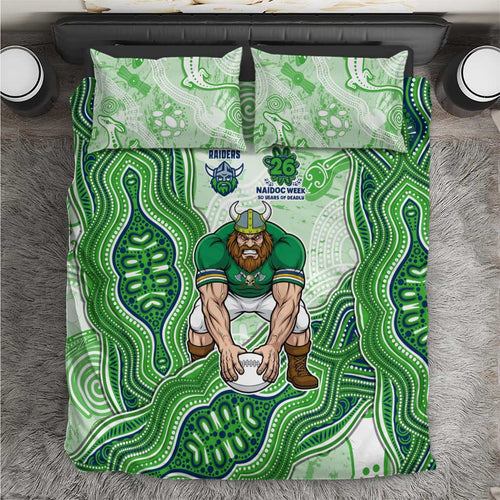 Canberra Raiders NAIDOC Week 2026 Bedding Set First Nations of Australia Aboriginal Mascot Rugby