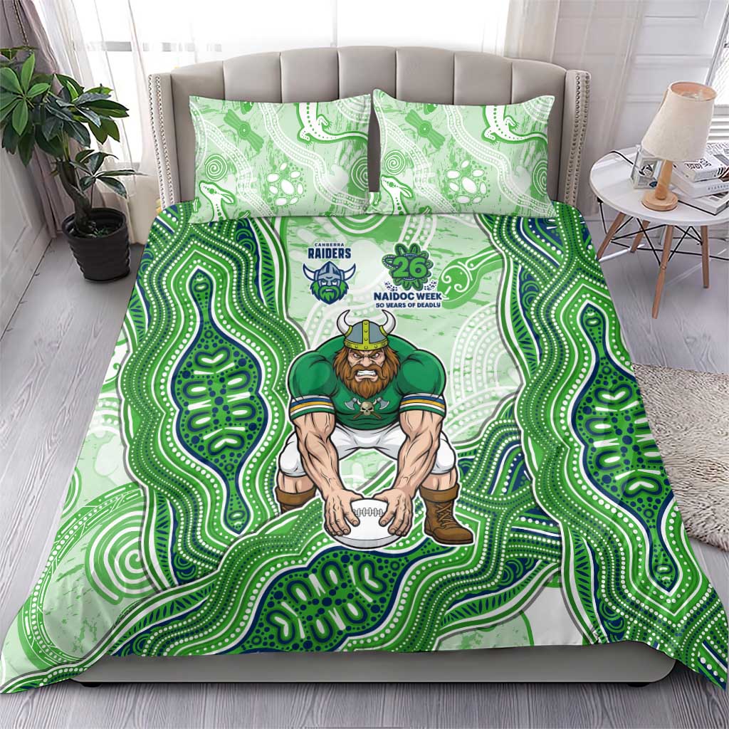 Canberra Raiders NAIDOC Week 2026 Bedding Set First Nations of Australia Aboriginal Mascot Rugby