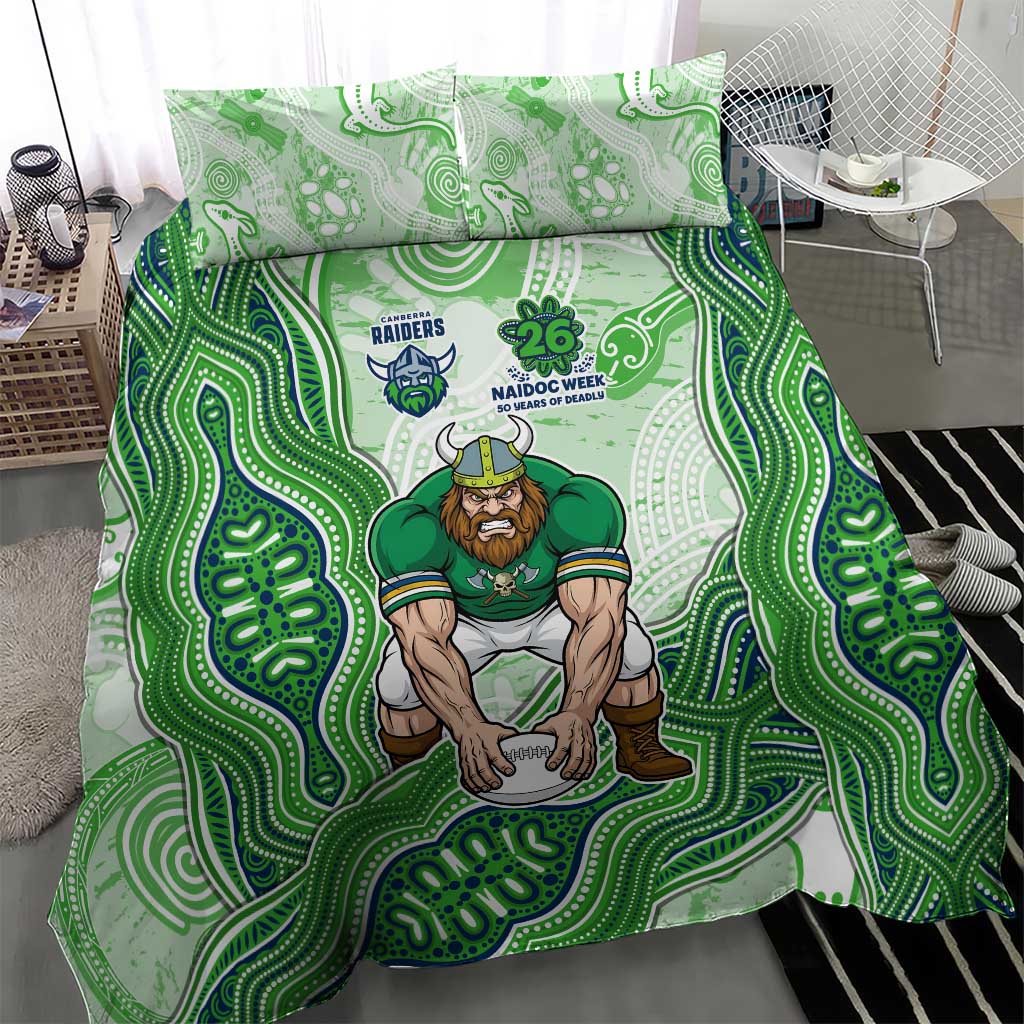 Canberra Raiders NAIDOC Week 2026 Bedding Set First Nations of Australia Aboriginal Mascot Rugby