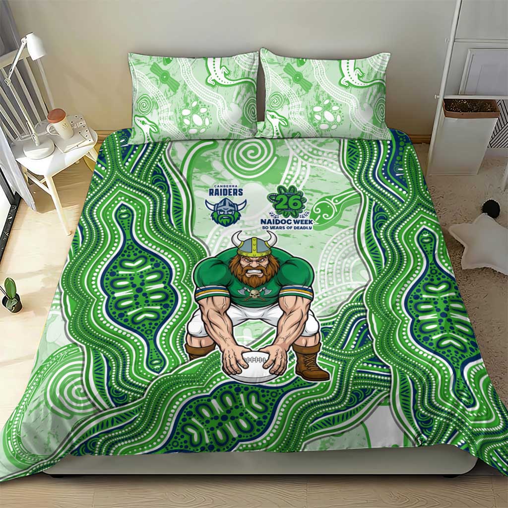 Canberra Raiders NAIDOC Week 2026 Bedding Set First Nations of Australia Aboriginal Mascot Rugby