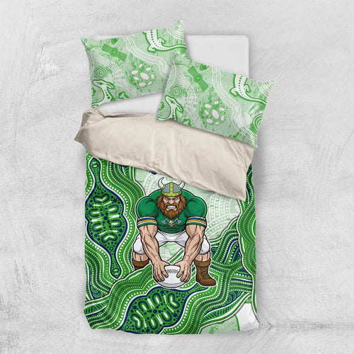 Canberra Raiders NAIDOC Week 2026 Bedding Set First Nations of Australia Aboriginal Mascot Rugby
