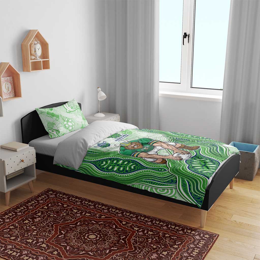 Canberra Raiders NAIDOC Week 2026 Bedding Set First Nations of Australia Aboriginal Mascot Rugby