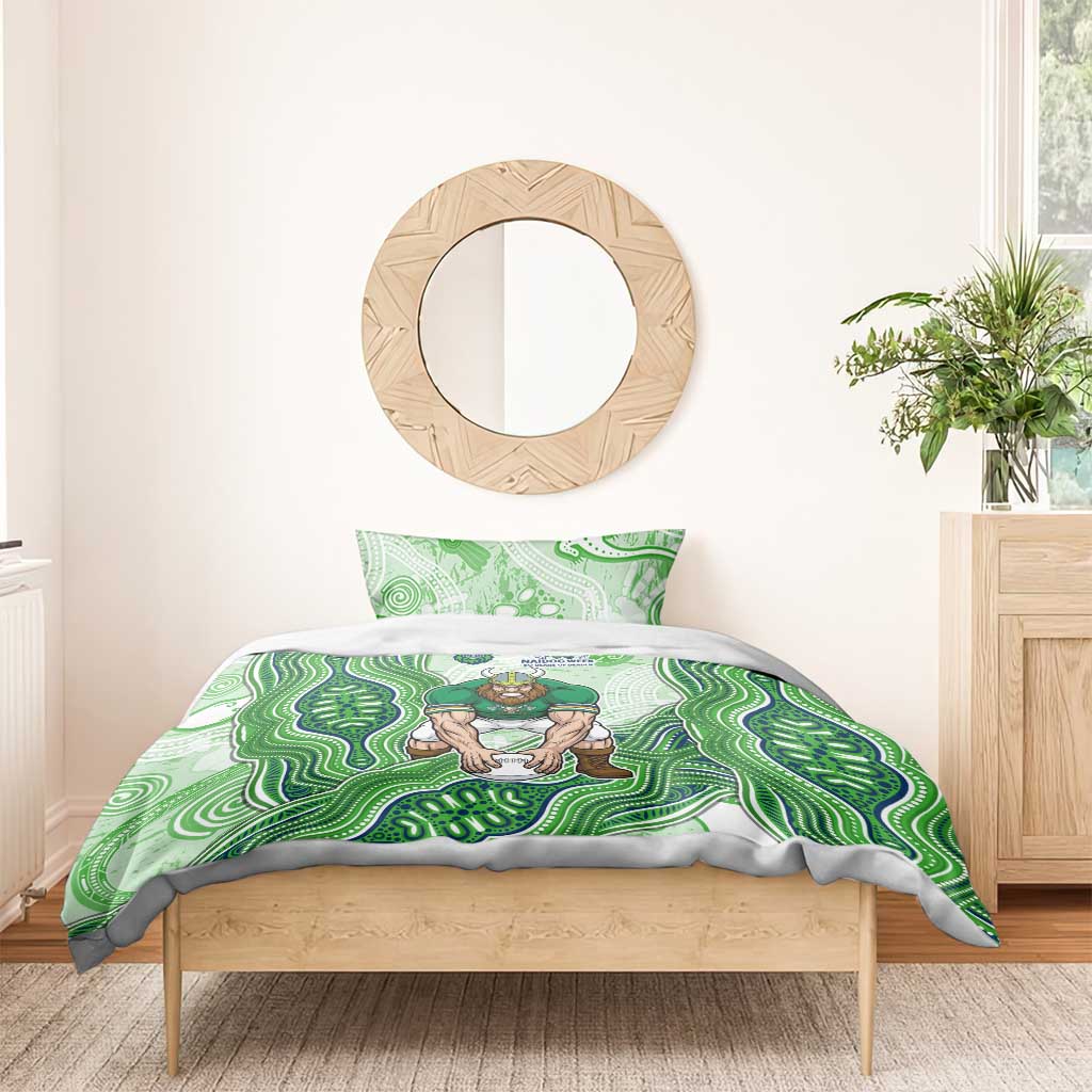 Canberra Raiders NAIDOC Week 2026 Bedding Set First Nations of Australia Aboriginal Mascot Rugby