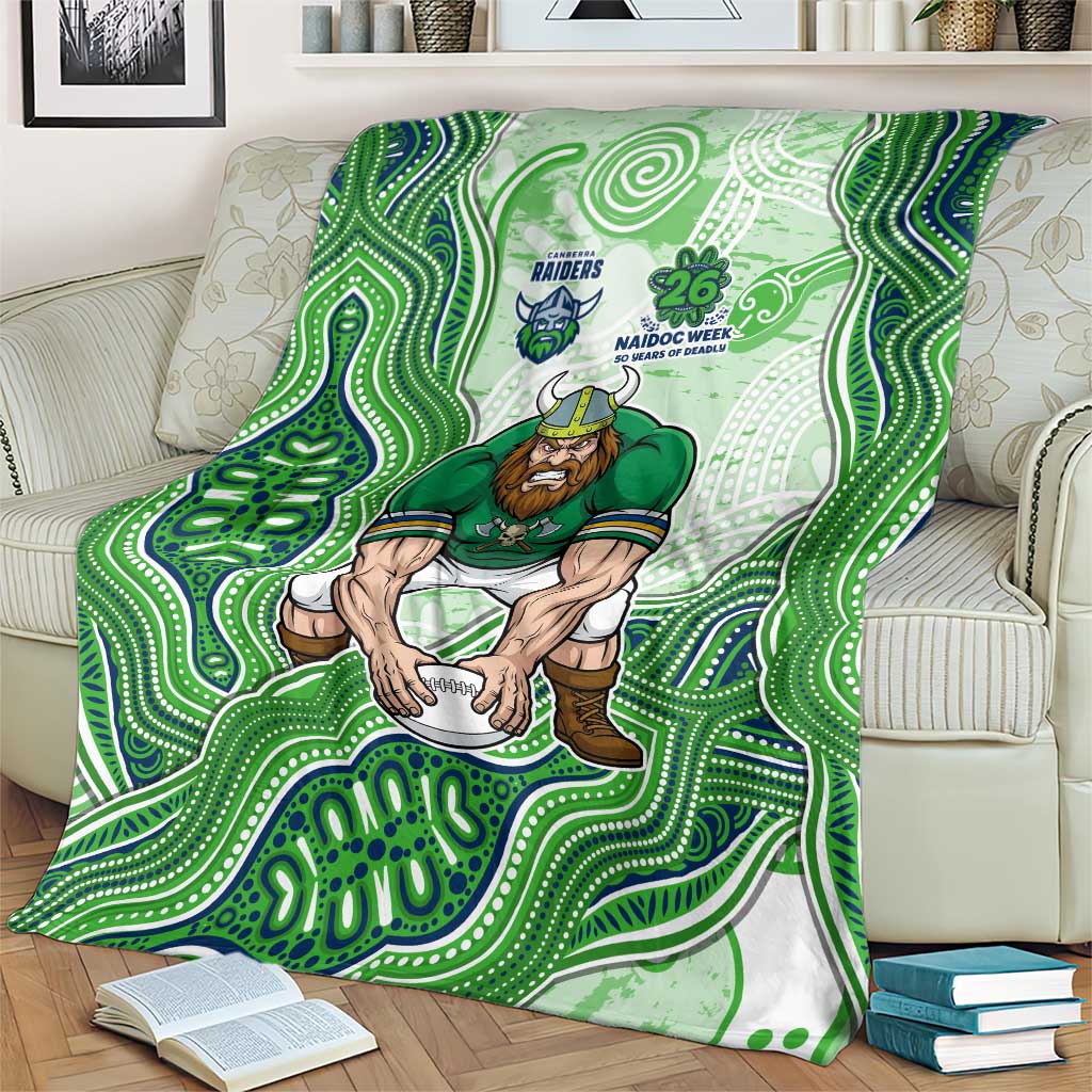 Canberra Raiders NAIDOC Week 2026 Blanket First Nations of Australia Aboriginal Mascot Rugby