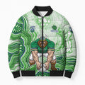 Canberra Raiders NAIDOC Week 2026 Bomber Puffer Jacket First Nations of Australia Aboriginal Mascot Rugby
