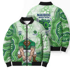 Canberra Raiders NAIDOC Week 2026 Bomber Puffer Jacket First Nations of Australia Aboriginal Mascot Rugby