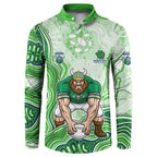 Canberra Raiders NAIDOC Week 2026 Button Sweatshirt First Nations of Australia Aboriginal Mascot Rugby