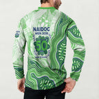 Canberra Raiders NAIDOC Week 2026 Button Sweatshirt First Nations of Australia Aboriginal Mascot Rugby