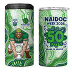 Canberra Raiders NAIDOC Week 2026 4 in 1 Can Cooler Tumbler First Nations of Australia Aboriginal Mascot Rugby
