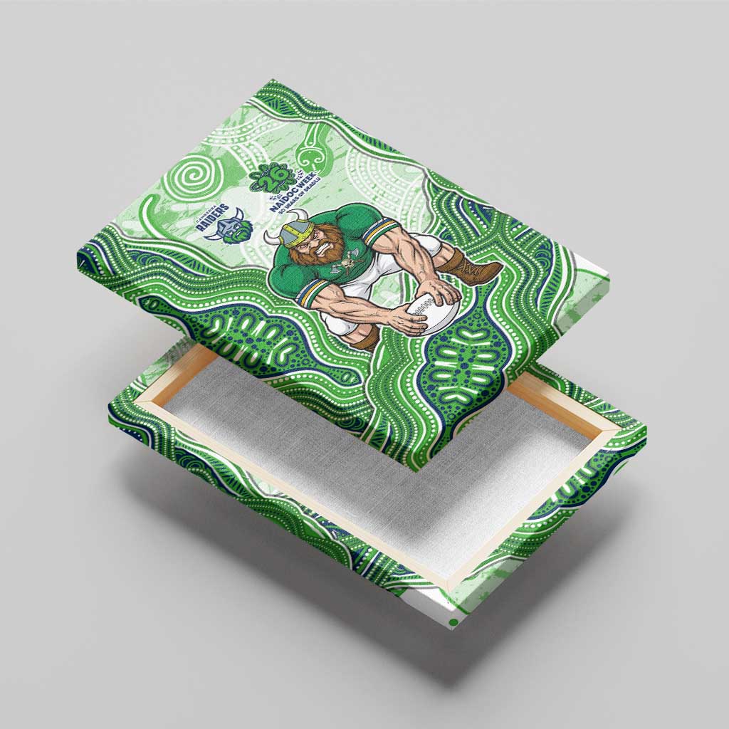 Canberra Raiders NAIDOC Week 2026 Canvas Wall Art First Nations of Australia Aboriginal Mascot Rugby