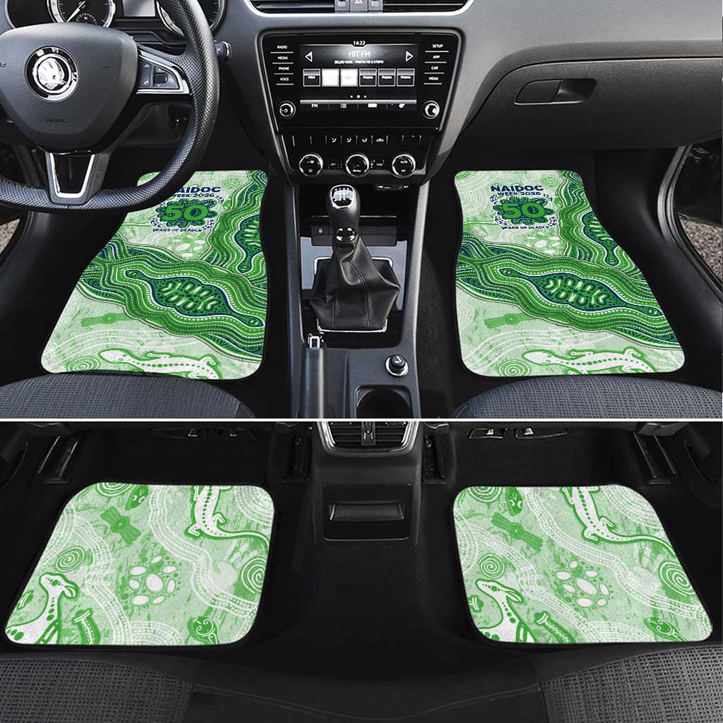 Canberra Raiders NAIDOC Week 2026 Car Mats First Nations of Australia Aboriginal Mascot Rugby