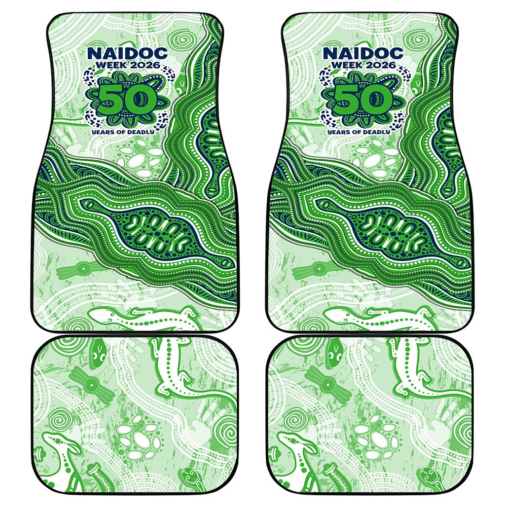 Canberra Raiders NAIDOC Week 2026 Car Mats First Nations of Australia Aboriginal Mascot Rugby