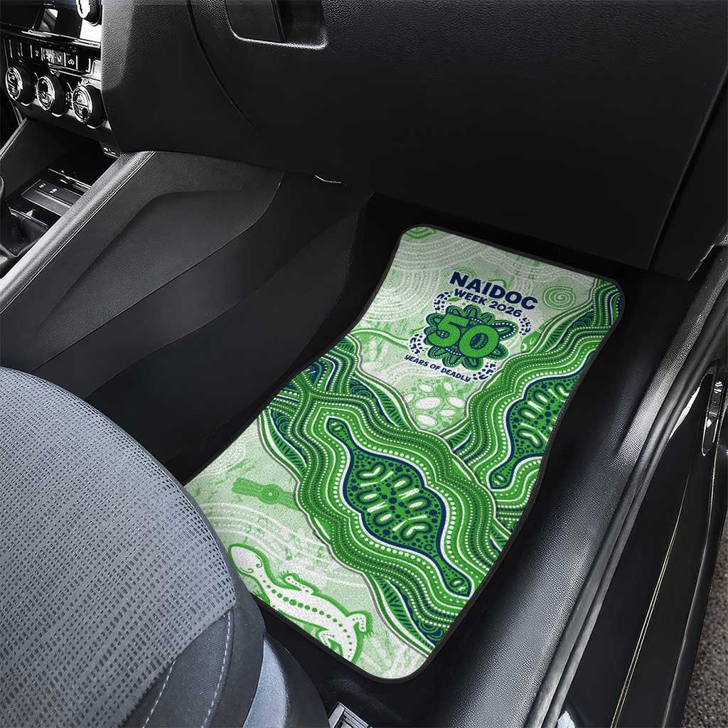 Canberra Raiders NAIDOC Week 2026 Car Mats First Nations of Australia Aboriginal Mascot Rugby