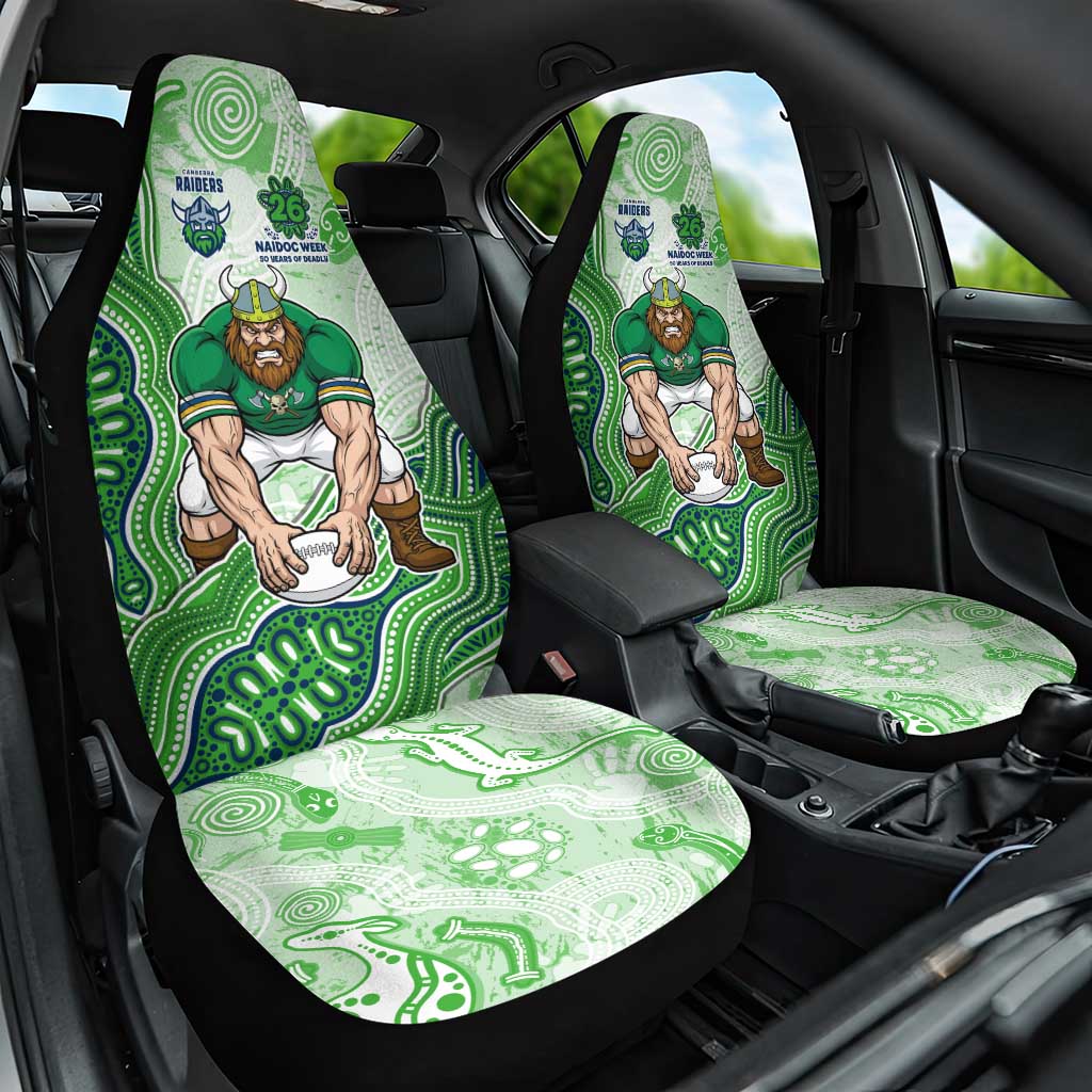 Canberra Raiders NAIDOC Week 2026 Car Seat Cover First Nations of Australia Aboriginal Mascot Rugby