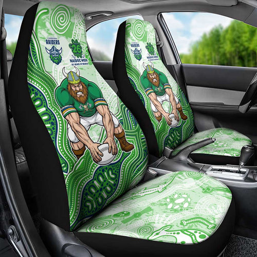 Canberra Raiders NAIDOC Week 2026 Car Seat Cover First Nations of Australia Aboriginal Mascot Rugby