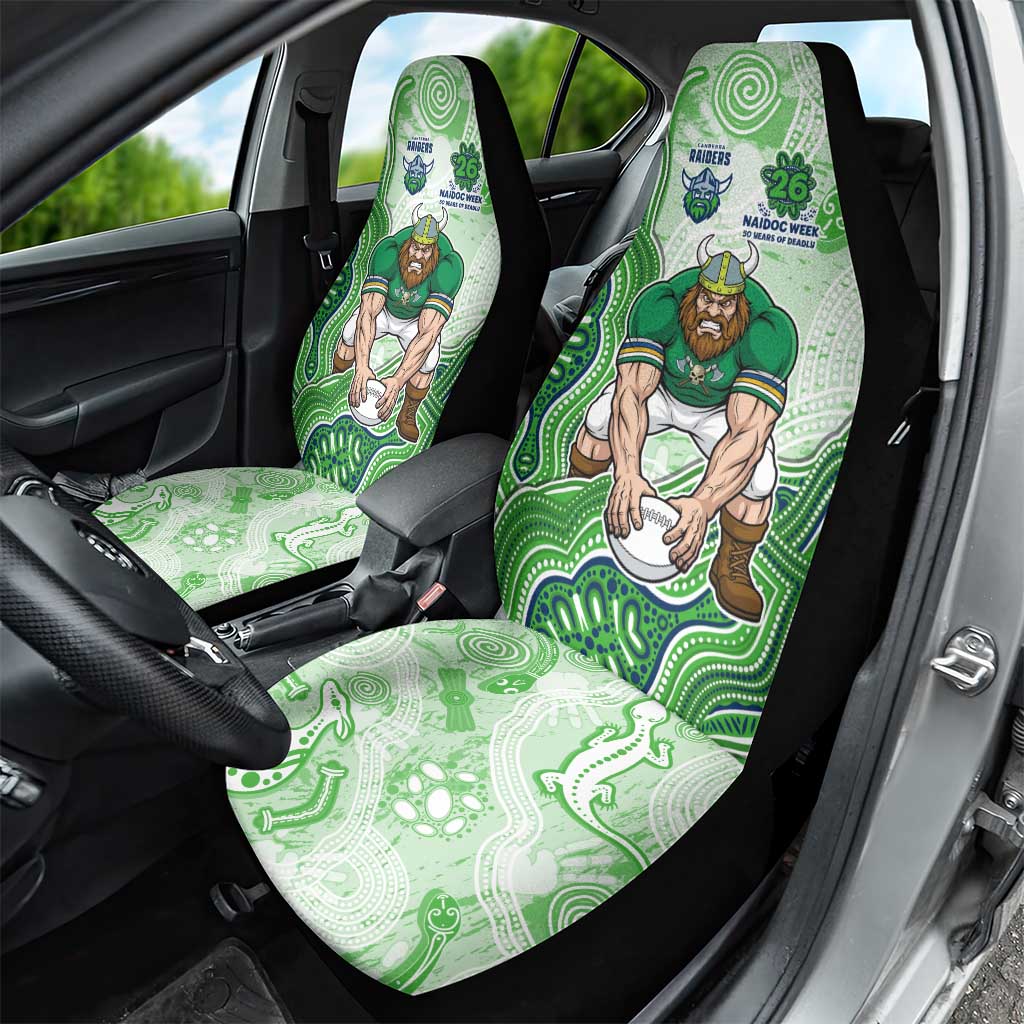 Canberra Raiders NAIDOC Week 2026 Car Seat Cover First Nations of Australia Aboriginal Mascot Rugby