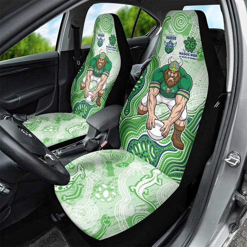 Canberra Raiders NAIDOC Week 2026 Car Seat Cover First Nations of Australia Aboriginal Mascot Rugby
