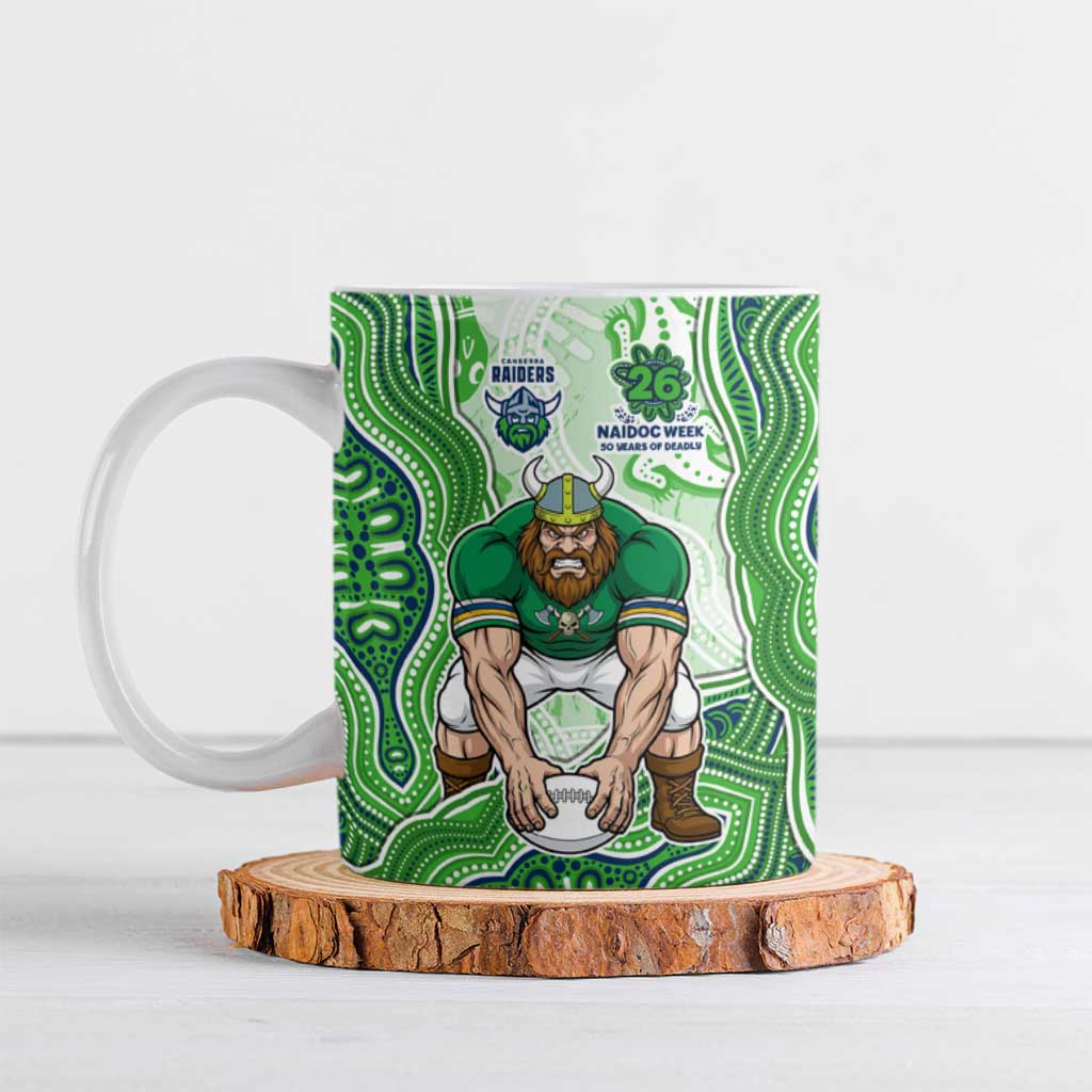Canberra Raiders NAIDOC Week 2026 Ceramic Mug First Nations of Australia Aboriginal Mascot Rugby