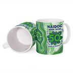 Canberra Raiders NAIDOC Week 2026 Ceramic Mug First Nations of Australia Aboriginal Mascot Rugby