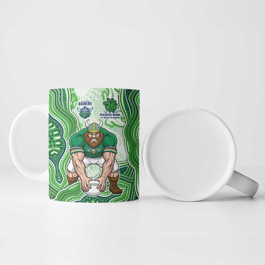 Canberra Raiders NAIDOC Week 2026 Ceramic Mug First Nations of Australia Aboriginal Mascot Rugby