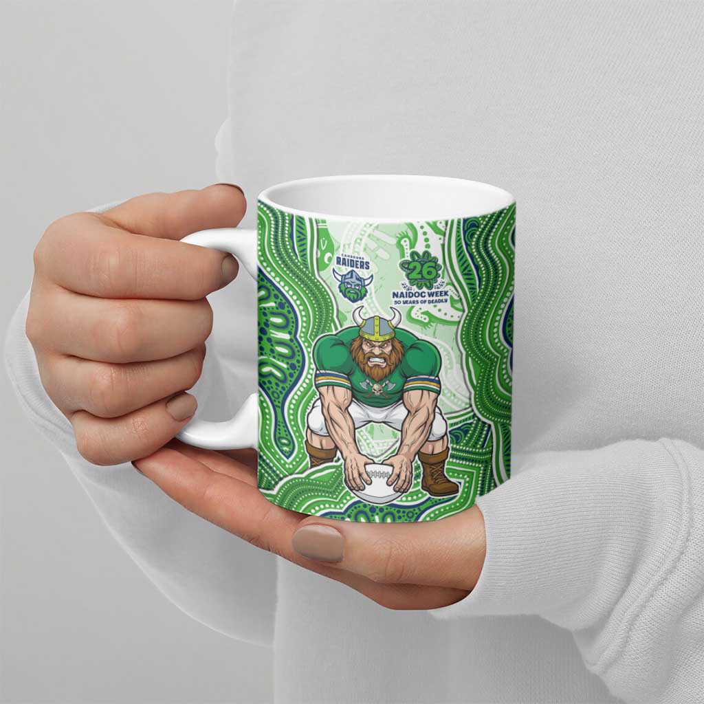 Canberra Raiders NAIDOC Week 2026 Ceramic Mug First Nations of Australia Aboriginal Mascot Rugby