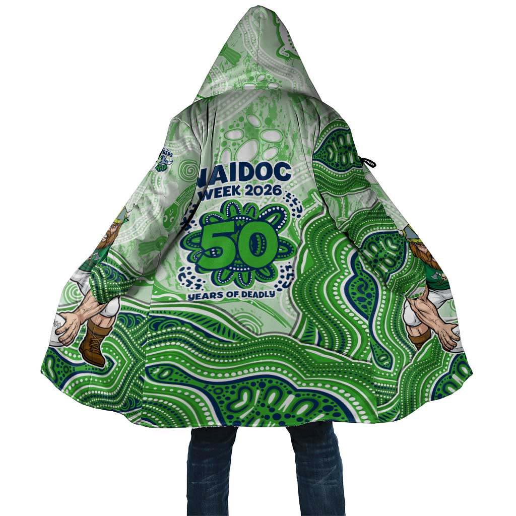 Canberra Raiders NAIDOC Week 2026 Cloak First Nations of Australia Aboriginal Mascot Rugby