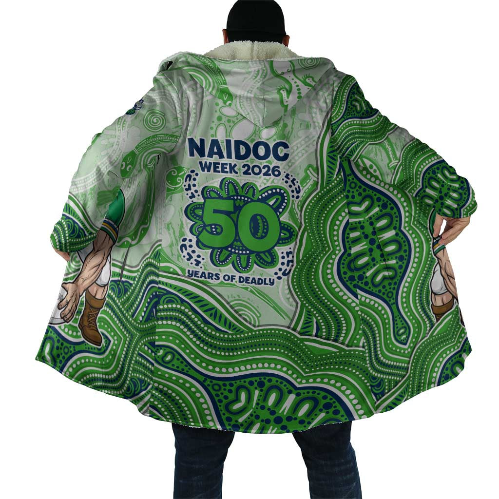 Canberra Raiders NAIDOC Week 2026 Cloak First Nations of Australia Aboriginal Mascot Rugby